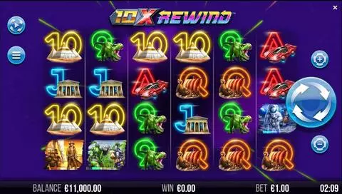 10x Rewind Fun Slots by 4ThePlayer with 5 Reel and 4096 Line