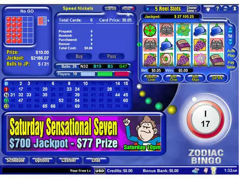 5 Reel Mini Fun Slots by Byworth with 5 Reel and 9 Line