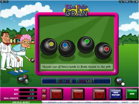 Billion Dollar Gran Fun Slots by Microgaming with 3 Reel and 1 Line