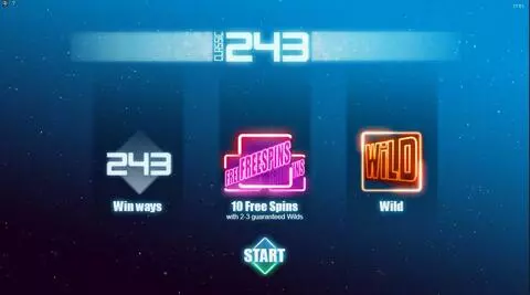 Classic 243 Fun Slots by MicrogamingRabcat with 5 Reel and 243 Line