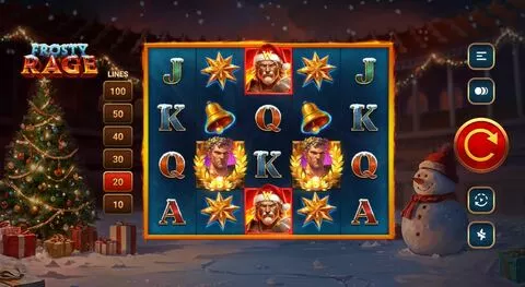 Frosty Rage Fun Slots by TrueLab Games with 5 Reel and 10 Line100 Line