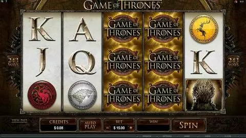 Game of Thrones - 243 Ways Fun Slots by Microgaming with 5 Reel and 243 Line