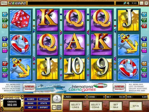International Casino Games Fun Slots by Microgaming with 5 Reel and 9 Line