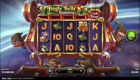 Jingle Bells Bonanza Fun Slots by NetEnt with 5 Reel and 20 Line