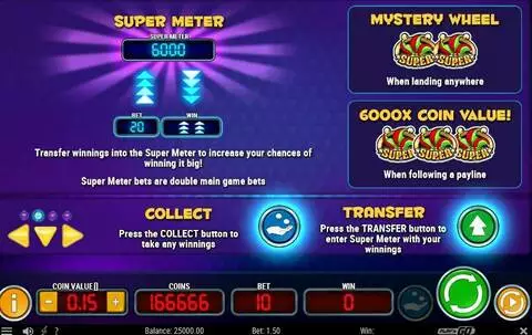 Mystery Joker 6000 Fun Slots by Play'n GO with 3 Reel and 5 Line