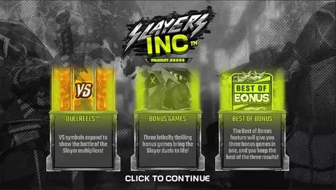 Slayers Inc Fun Slots by Hacksaw Gaming with 5 Reel and 14 Line