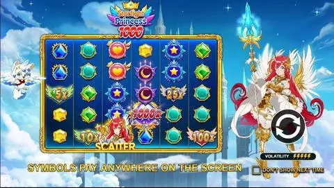 Starlight Princess 1000 Fun Slots by Pragmatic Play with 6 Reel 