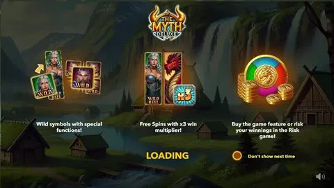 The Myth Deluxe Fun Slots by Mascot Gaming with 5 Reel and 15 Line