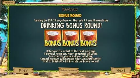 The Tipsy Tourist Fun Slots by BetSoft with 5 Reel and 20 Line