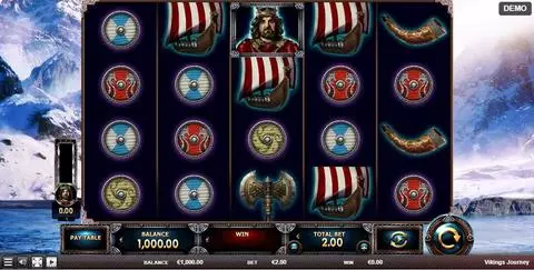Vikings Journey Fun Slots by Red Rake Gaming with 5 Reel and 178 Line