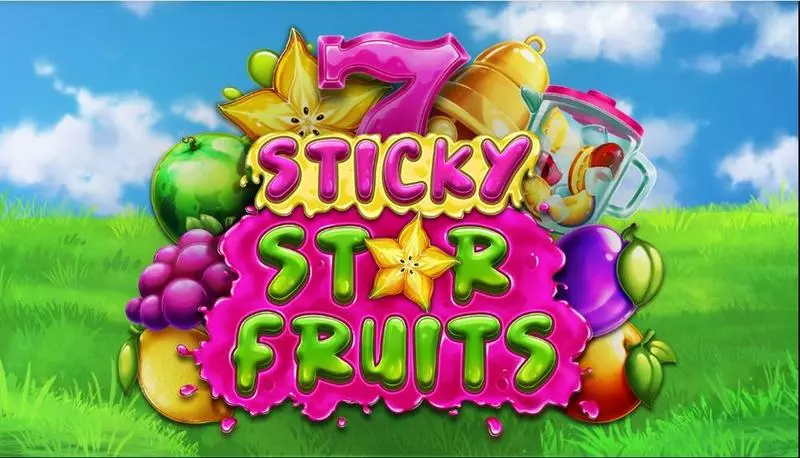  Sticky Star Fruits Fun Slot Game made by Apparat Gaming with 5 Reel and 10 Line