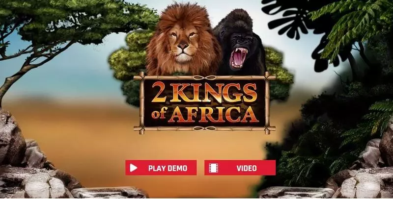 2 Kings of Africa Fun Slot Game made by Red Rake Gaming with 6 Reel 