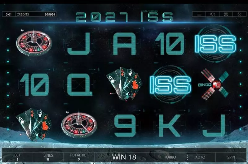 2027 ISS Fun Slot Game made by Endorphina with 5 Reel and 9 Line