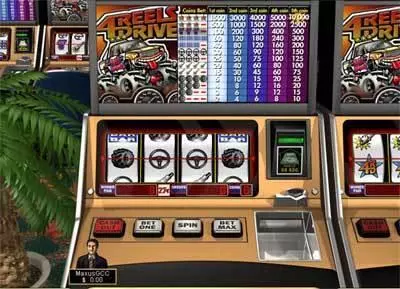 4 Reels Drive Fun Slot Game made by Boss Media with 4 Reel and 1 Line