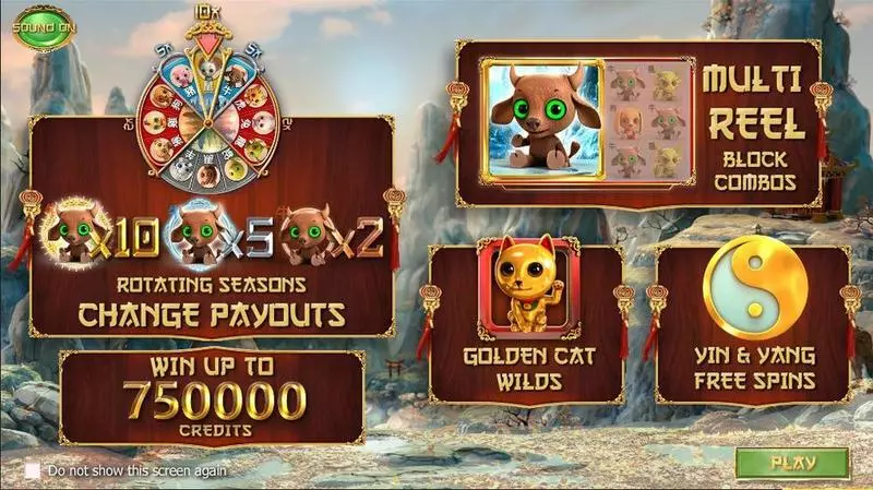 4 Seasons Fun Slot Game made by BetSoft with 5 Reel and 30 Line