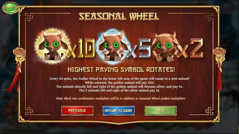 4 Seasons Fun Slot Game made by BetSoft with 5 Reel and 30 Line