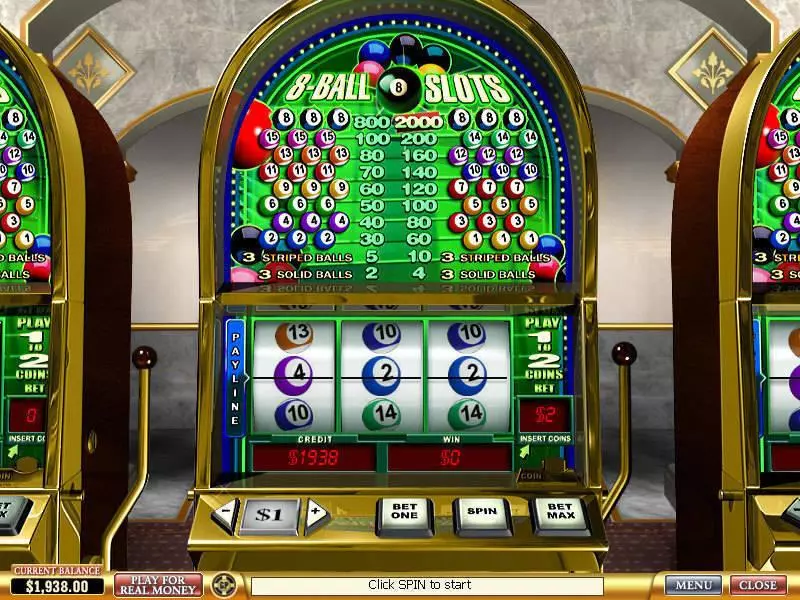 8 Ball Fun Slot Game made by PlayTech with 3 Reel and 1 Line