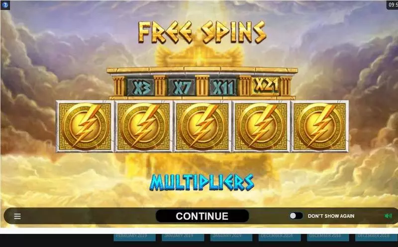 Ancient Fortunes: Zeus  Fun Slot Game made by Microgaming with 5 Reel and 10 Line
