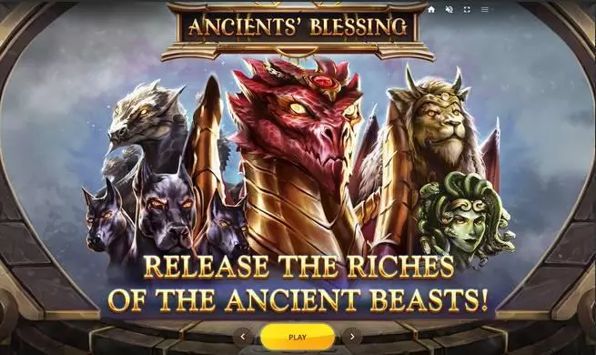 Ancients' Blessing Fun Slot Game made by Red Tiger Gaming with 5 Reel and 30 Line