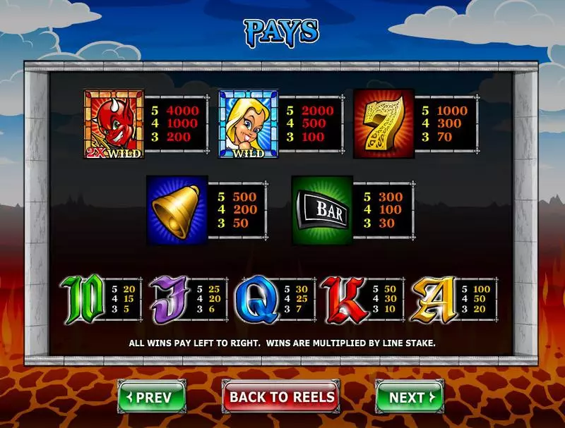 Angel or Devil Fun Slot Game made by Ash Gaming with 5 Reel and 20 Line