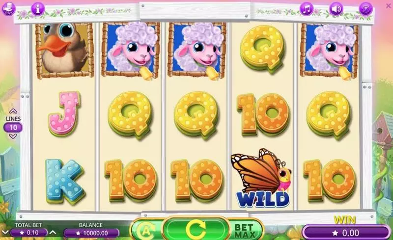 Baby Bloomers Fun Slot Game made by Booming Games with 5 Reel and 10 Line