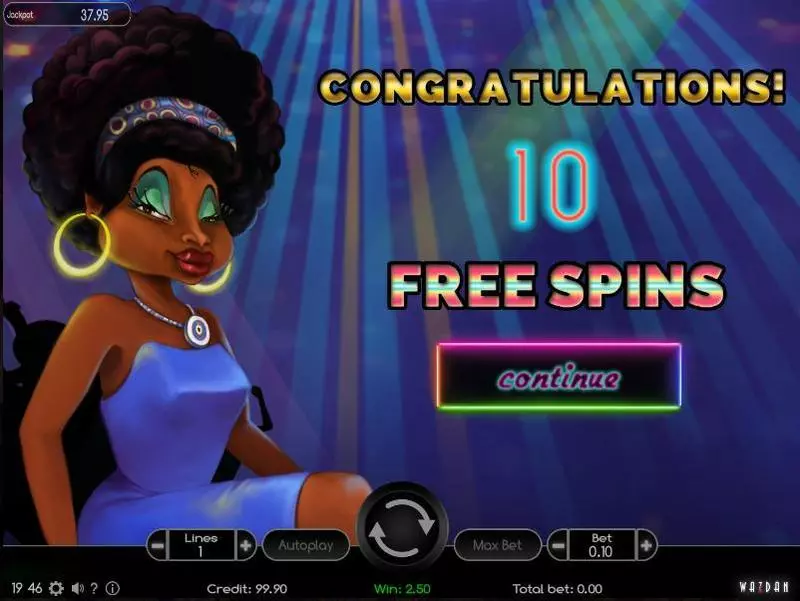 Back to the 70s Fun Slot Game made by Wazdan with 5 Reel and 10 Line