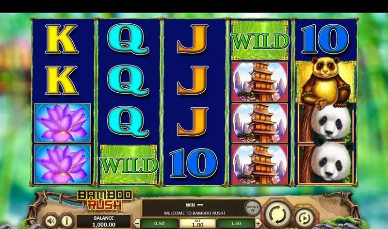 Bamboo Rush  Fun Slot Game made by BetSoft with 5 Reel and 40 Line