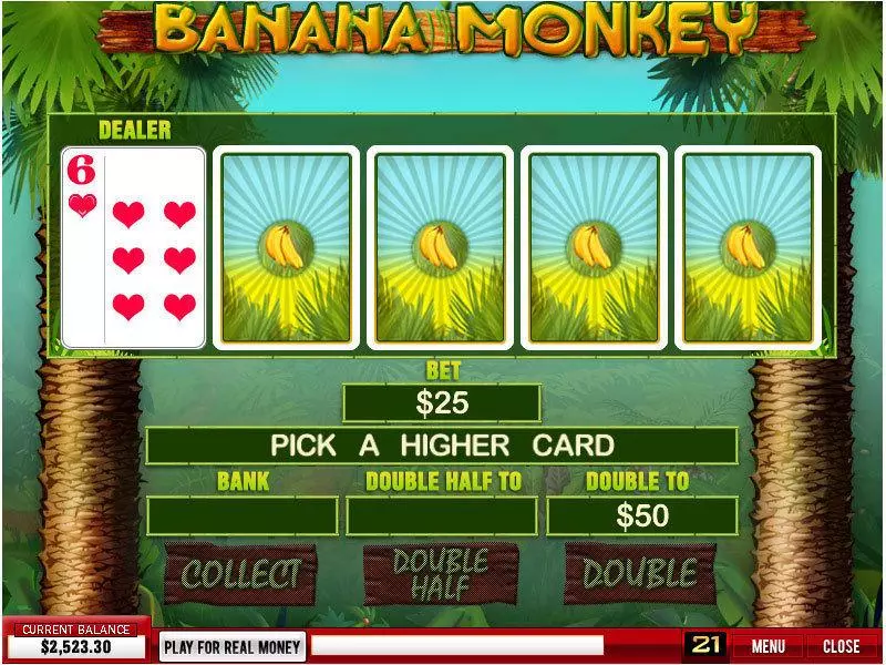 Banana Monkey Fun Slot Game made by PlayTech with 5 Reel and 20 Line
