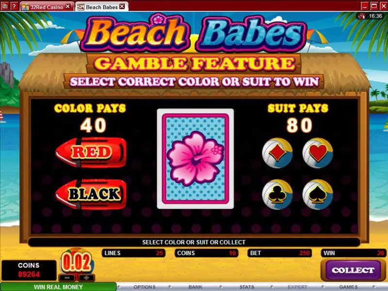 Beach Babes Fun Slot Game made by Microgaming with 5 Reel and 25 Line