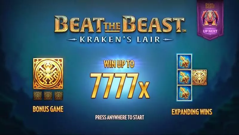 Beat the Beast: Kraken's Lair Fun Slot Game made by Thunderkick with 5 Reel and 9 Line