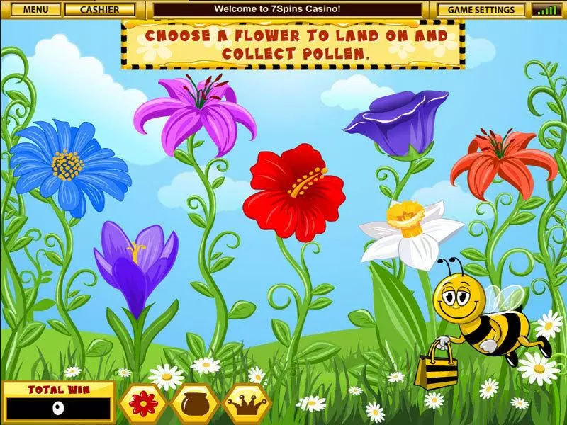 Bee Land Fun Slot Game made by Topgame with 5 Reel and 20 Line