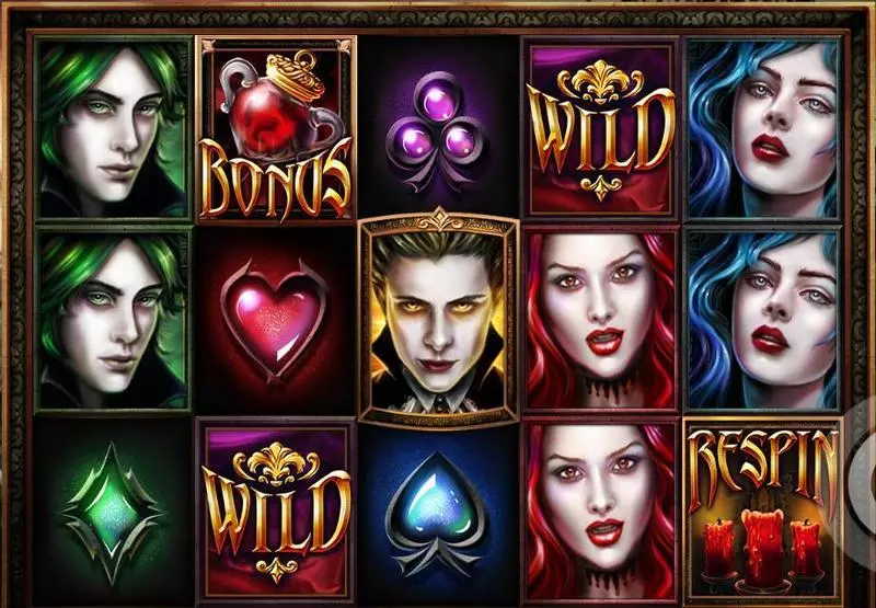 Blood Lust Fun Slot Game made by Elk Studios with 5 Reel and 99 Line