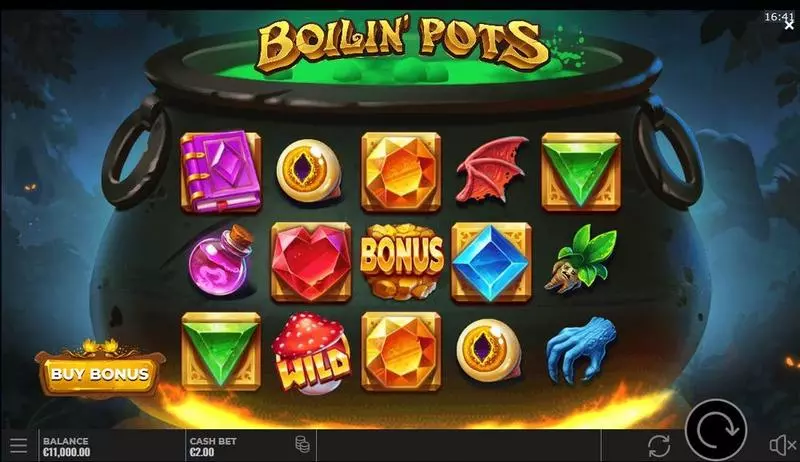 Boiling Pots  Fun Slot Game made by Yggdrasil with 5 Reel and 16807 Line