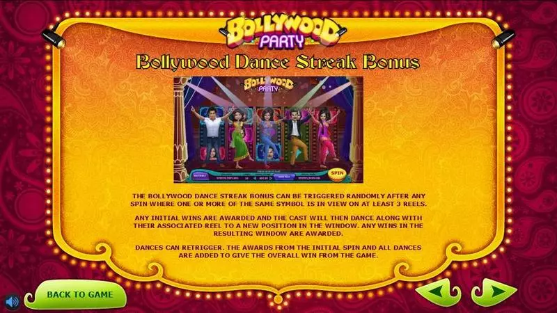 Bollywood Party Fun Slot Game made by Sigma Gaming with 5 Reel and 10 Line