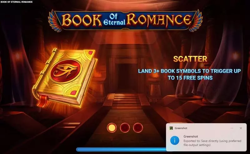Book of Eternal Romance Fun Slot Game made by Wizard Games with 5 Reel and 10 Line