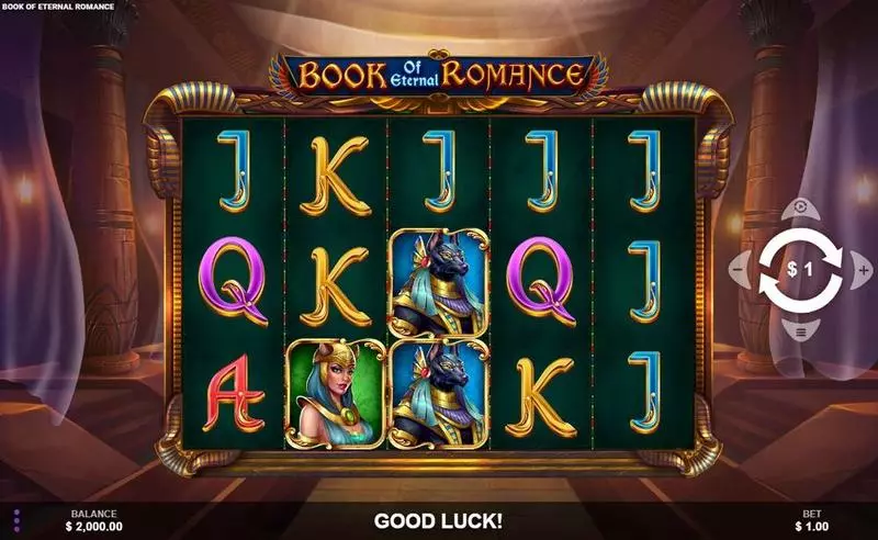 Book of Eternal Romance Fun Slot Game made by Wizard Games with 5 Reel and 10 Line