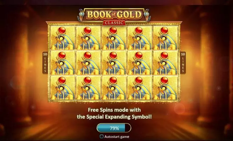 Book of Gold: Classic Fun Slot Game made by Playson with 5 Reel and 10 Line