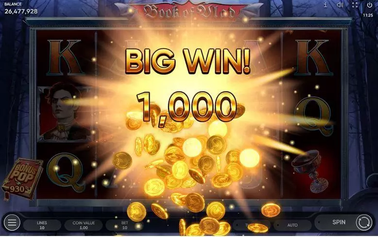 Book of Vlad Fun Slot Game made by Endorphina with 5 Reel and 10 Line
