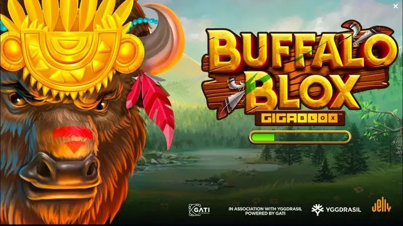 Buffalo Blox Gigablox Fun Slot Game made by Jelly Entertainment with 5 Reel and 20 Line