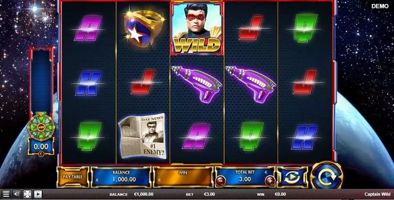Captain Wild Fun Slot Game made by Red Rake Gaming with 5 Reel and 20 Line