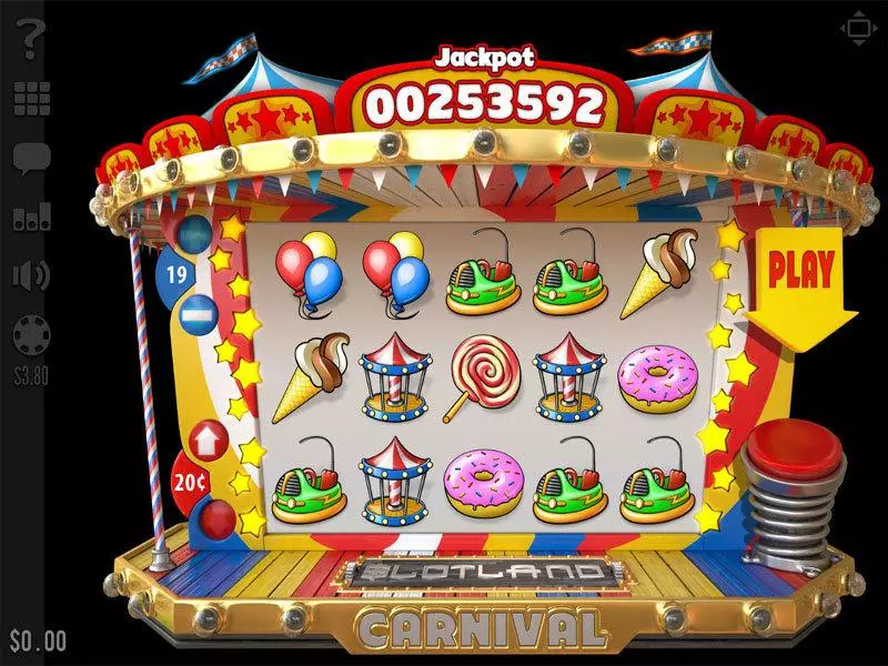 Carnival Fun Slot Game made by Slotland Software with 5 Reel and 19 Line