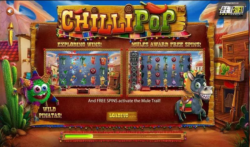 Chillipop Fun Slot Game made by BetSoft with 5 Reel and 50 Line