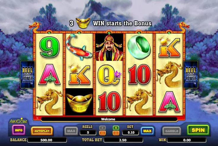 Choy Sun Doa Fun Slot Game made by Aristocrat with 5 Reel and 243 Line