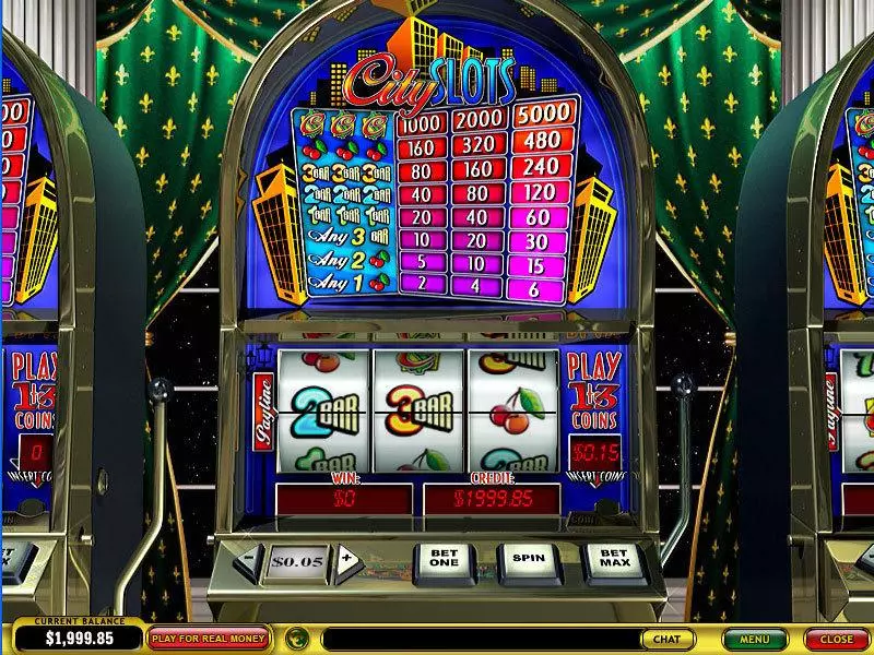 City Fun Slot Game made by PlayTech with 3 Reel and 1 Line