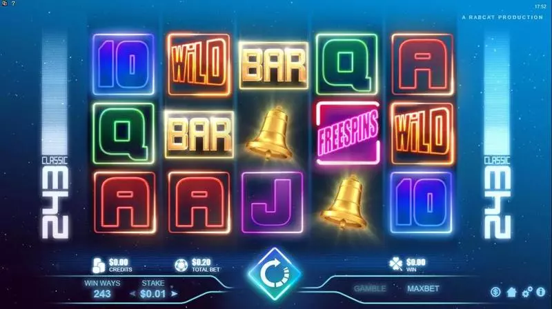 Classic 243 Fun Slot Game made by Microgaming with 5 Reel and 243 Line