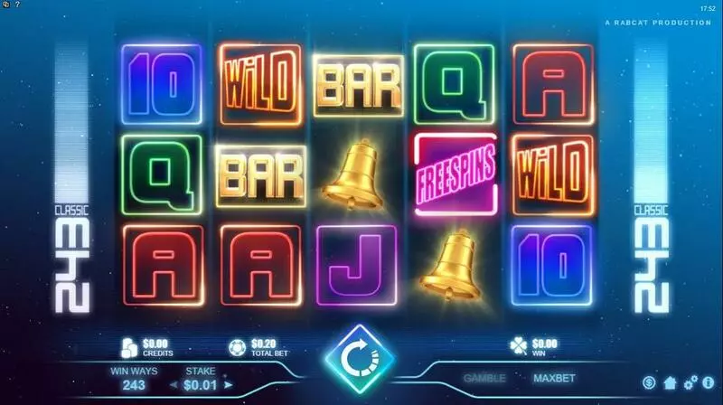 Classic 243 Fun Slot Game made by MicrogamingRabcat with 5 Reel and 243 Line