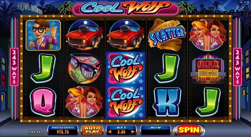Cool Woolf Fun Slot Game made by Microgaming with 5 Reel and 243 Line