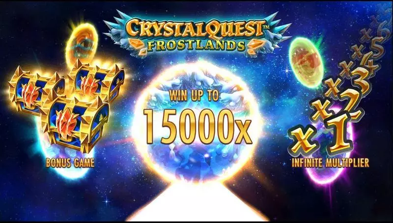 Crystal Quest: Frostlands Fun Slot Game made by Thunderkick with 6 Reel and 4096 Line