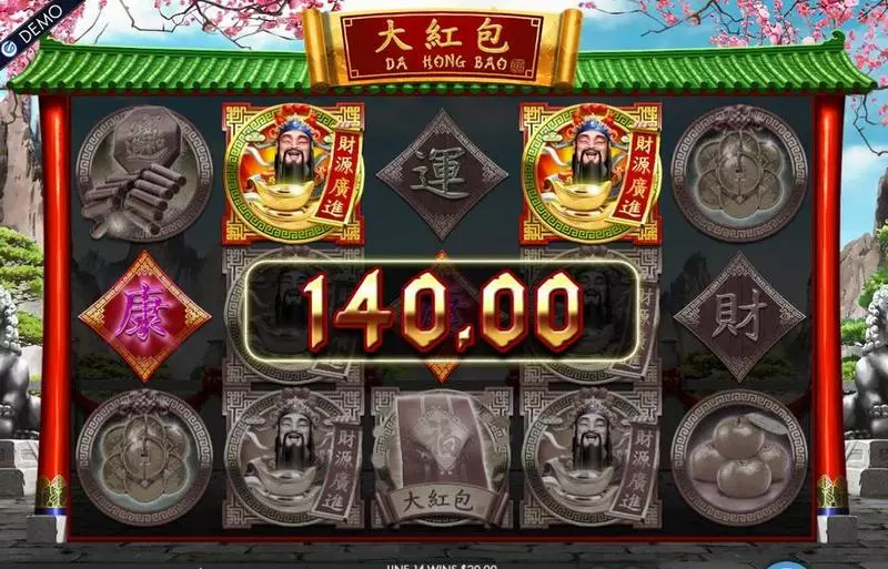 Da Hong Bao Fun Slot Game made by Genesis with 5 Reel and 50 Line