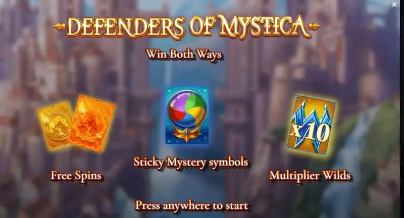 Defenders of Mystica Fun Slot Game made by Yggdrasil with 3 Reel and 28125 Ways